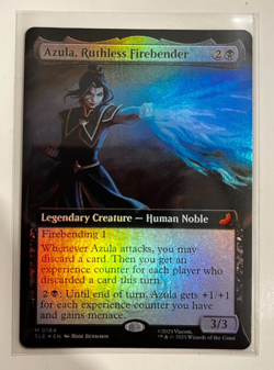 MTG – Avatar – Azula, Ruthless Firebender Extended Foil – Mythic 0184 - Image 1