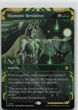 Shamanic Revelation 57 Secrets of Strixhaven: Mystical Archive Foil - Image 1