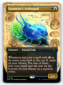 Geometer's Arthropod Borderless - Secrets of Strixhaven - MTG - Image 1