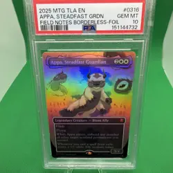 Avatar MTG Appa, Steadfast Guardian (Borderless) M #316 Foil PSA 10 - Image 1