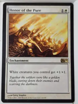 Honor of the Pure - Magic 2010 Core Set M10 - Magic the Gathering MTG Nice! - Image 1