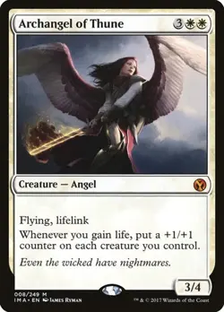 Archangel of Thune Iconic Masters MP MTG - Image 1