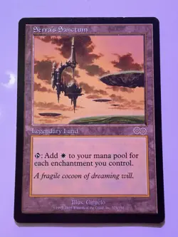 Serra's Sanctum Urza's Saga Regular 1998 325/350 - Image 1