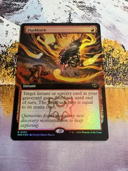 Flashback - Extended Art Foil SOS NM MTG - Image 2