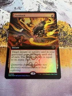 Flashback - Extended Art Foil SOS NM MTG - Image 5