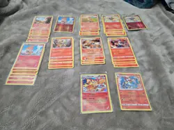 Bulk Lot Infernape Line Pokemon Cards - Image 1