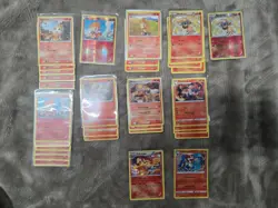 Bulk Lot Infernape Line Pokemon Cards - Image 2