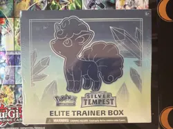 Pokemon Sword & Shield Silver Tempest Elite Trainer Box ETB Sealed - Image 1