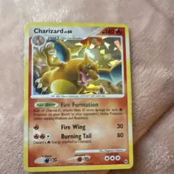 Charizard Holo Rare Arceus Set Pokemon Card 1/99 2009 Fire Wing Burning Tail - Image 1