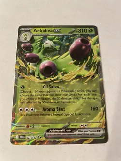 Arboliva ex 023/182 Destined Rivals Ultra Rare Holo Pokemon Card NM - Image 1