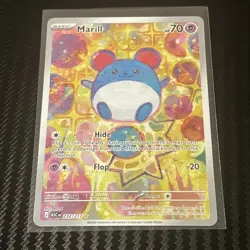 Pokemon TCG Marill Ascended Heroes 232/217 Near Mint Illustration Rare English - Image 1