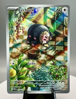 Lechonk 209/197 SV03: Obsidian Flames Holo Pokemon TCG - NM - Image 1