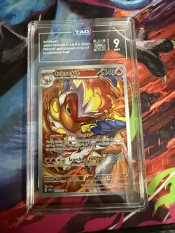 Pokemon TCG Infernape Twilight Masquerade Illustration TAG 9 - Image 1