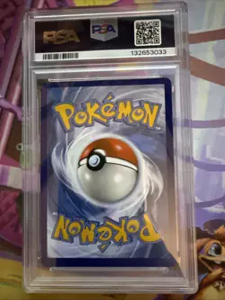 Pokemon 2022 Mimikyu V TG16 Full Art Trainer Gallery Brilliant Stars PSA 9 - Image 2