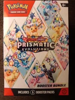 Pokemon Scarlet & Violet Prismatic Evolutions Booster Bundle (New Sealed) - Image 1