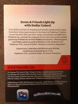 Pokemon Scarlet & Violet Prismatic Evolutions Booster Bundle (New Sealed) - Image 2