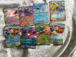 Pokemon 8 Ex Card Lot - Image 1
