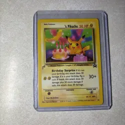 Birthday Pikachu - World Collection - #24 WOTC Black Star Promo - Pokemon TCG - Image 2