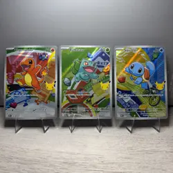 Pokemon First Partners 30th Anniversary Collection Kanto Starter Set - Image 1
