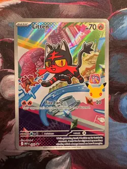 Pokemon TCG First Partner Illustration Collection Series 1 Gen 7 Alola Starters - Image 5