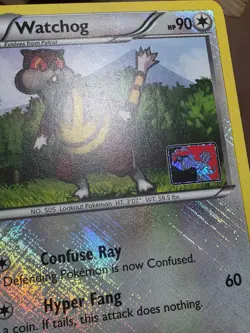 MP Pokemon TCG Watchog League & Championship Cards 79/114 Crosshatch Holo - Image 5