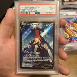 **PSA 9** ~ GARCHOMP V #TG23 ~ Pokemon TCG: ASTRAL RADIANCE - Image 1