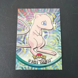 Pokemon Topps 2000 Pokemon Mew #151 TV Animation Series 3 Blue Label Non-Holo - Image 1