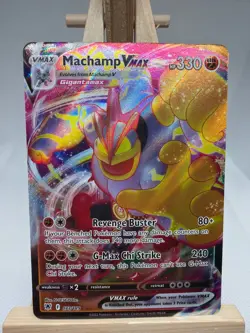 Pokemon TCG Astral Radiance 073/189 - Machamp VMAX - Ultra Rare - NM - Image 1