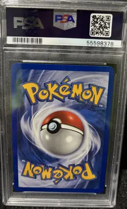 1999 POKEMON GAME BASE SET UNLIMITED # 6 GYARADOS HOLO PSA 8 NM - Vintage WOTC - Image 2