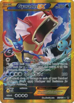Gyarados-EX - 123/122 - Secret Rare PL/MP, English Pokemon BREAKPoint - Image 1