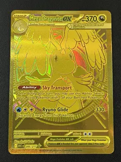 2026 Pokemon Ascended Heroes Mega Dragonite ex Hyper Rare #295/217 - Image 1