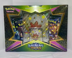 Pokemon TCG Shining Fates Shiny Eldegoss V Collection Box Factory Sealed - Image 1