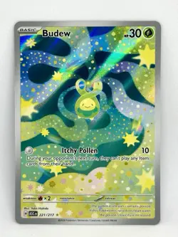 Budew 221/217 Illustration Rare - Mega Evolution: Ascended Heroes Pokemon NM 🍃 - Image 1