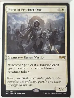 Hero of Precinct One - Ravnica Allegiance - Magic the Gathering MTG Nice! - Image 1