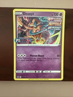 Deoxys - SWSH170 Pre Release Sword & Shield Promo LP-NM Pokemon TCG - Image 1