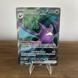 Team Rocket's Crobat ex (217/182) FULL ART HOLO - Pokemon Destined Rivals - Image 1