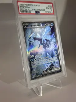 PSA 10 2025 POKEMON BLK EN-BLACK BOLT SPECIAL ILLUSTRATION RARE #165 KYUREM EX - Image 2