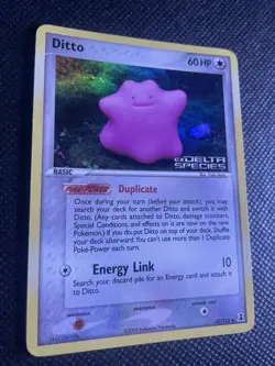Pokemon Ditto Reverse Holo Ex Delta Species 35/113 2005 - Image 3