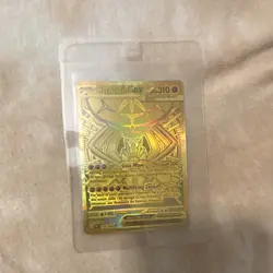 Pokemon Mega Zygarde EX Gold Perfect Order Hyper Rare 124/088 - Image 1