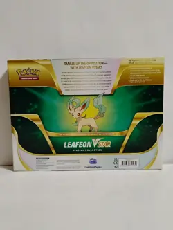 Sealed Pokemon TCG Leafeon VSTAR Special Collection Box Promo - Image 2