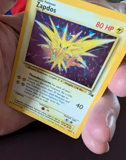 Pokemon TCG Zapdos Pokemon Promos 15/62 Promo Cosmos Holo Rare - Image 2