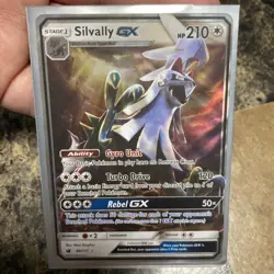 Pokemon TCG Silvally GX Crimson Invasion 90/111 Holo Ultra Rare - Image 1