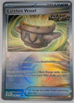 Earthen Vessel 106/131 Pokemon TCG S&V Prismatic Evolutions PokeBall Reverse NM - Image 1