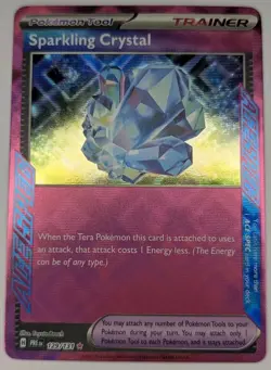 Sparkling Crystal 129/131 Pokemon TCG S&V Prismatic Evolutions Ace Spec Rare NM - Image 1