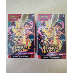 2 Pokemon TCG Mega Evolution Ascended Heroes Booster Bundle Box 2x 2024 English - Image 1