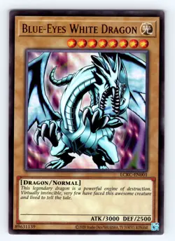 Yugioh Blue-Eyes White Dragon LCKC-EN001 Ultra Rare Holo V1 - NM 💎 - Image 1