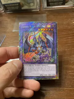 Garura, Wings Of Resonant Life Platinum Secret Rare RA02-EN024 Yugioh - Image 5