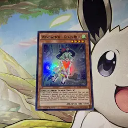 Yugioh Windwitch - Glass Bell RATE-EN098 Raging Tempest 1st Edition Ultra Rare - Image 1