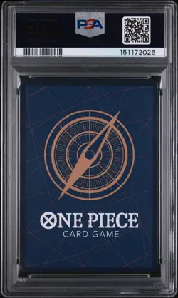 One Piece Monkey D. Luffy Treasure Rare TR OP08 Two Legends OP07-109 ENG PSA 10 - Image 2