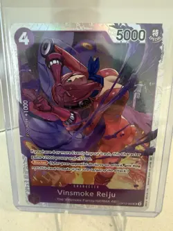 Vinsmoke Reiju OP12-063 Legacy of the Master One Piece CCG NM Condition - Image 1